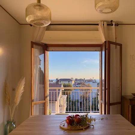 Terrazza Vista Mare-parcheggio Gratuito -3min A14 -mastrangelo * 그로타마레