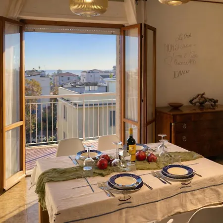 Apartmán Terrazza Vista Mare-parcheggio Gratuito -3min A14 -mastrangelo Grottammare