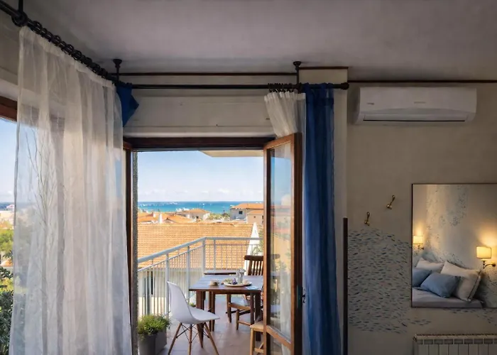 Terrazza Vista Mare-parcheggio Gratuito -3min A14 -mastrangelo Grottammare
