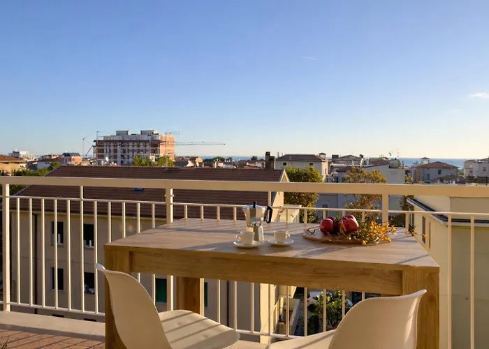 Terrazza Vista Mare-parcheggio Gratuito -3min A14 -mastrangelo Grottammare